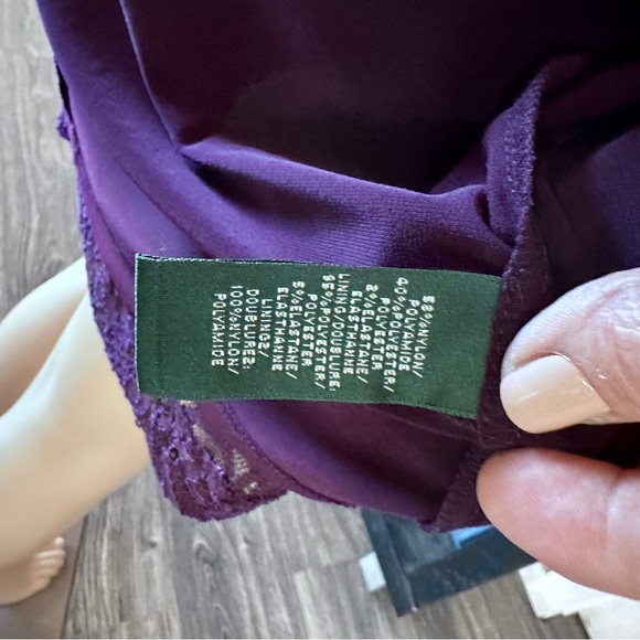 Ralph Lauren Long-Sleeve Sequined Cocktail Dress - Picture 5 of 13